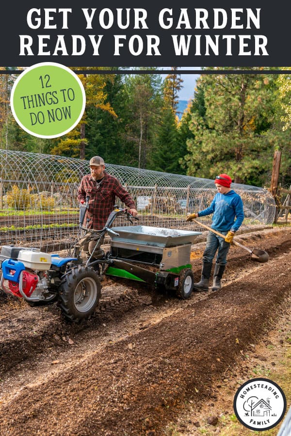 Preparing the Garden for Winter in the Fall