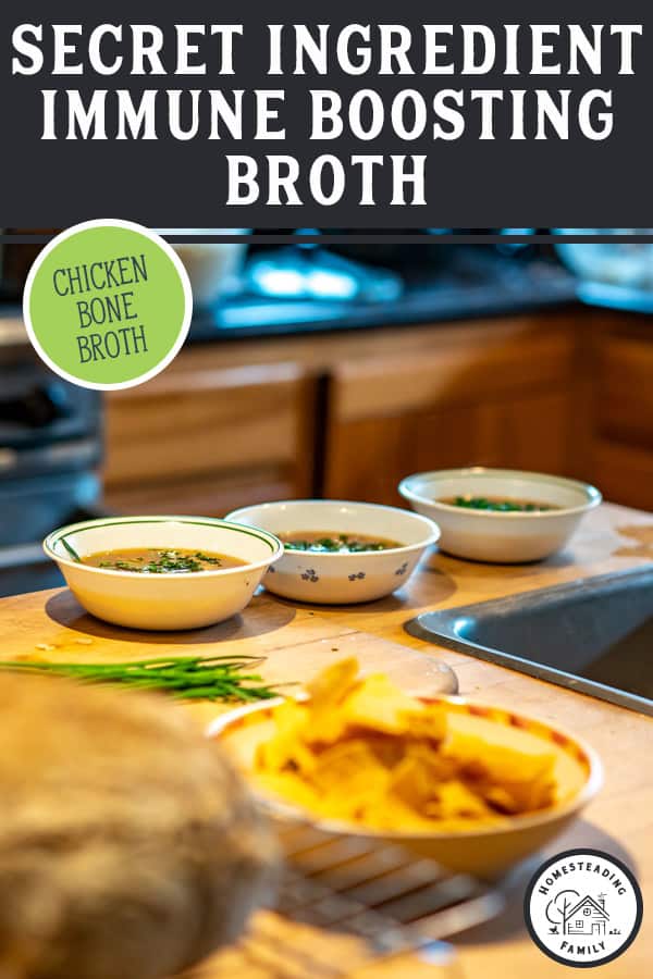 Chicken Bone Broth + Super ImmuneBoosting Ingredient