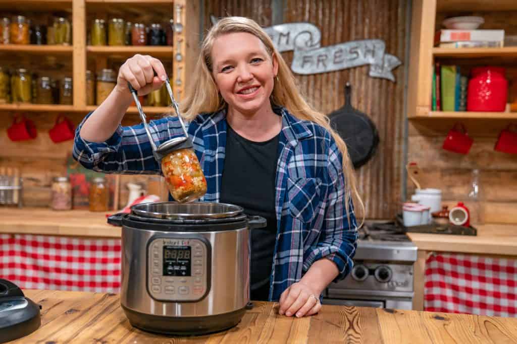 Canning in an Instant Pot Max – Food in Jars