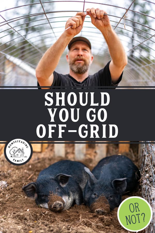 Things to Consider BEFORE Going Off-Grid — Homesteading Family