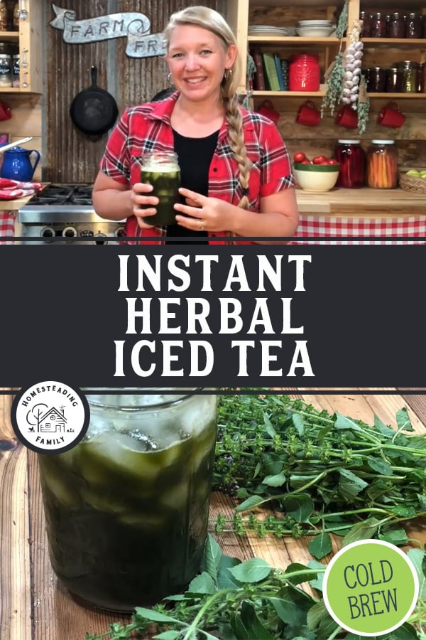 Instant Herbal Iced Tea (Instant Cold Brew) — Homesteading Family
