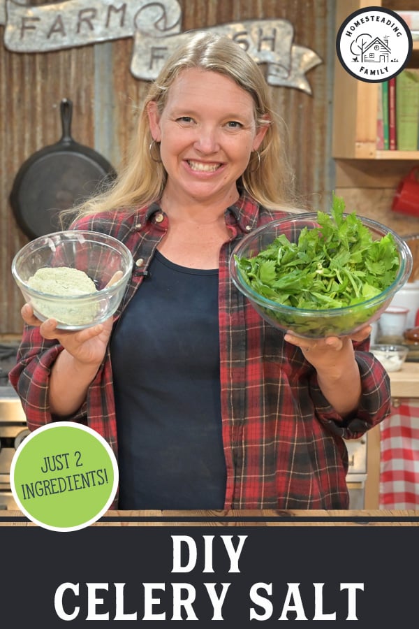 Easy Homemade Celery Salt — Homesteading Family