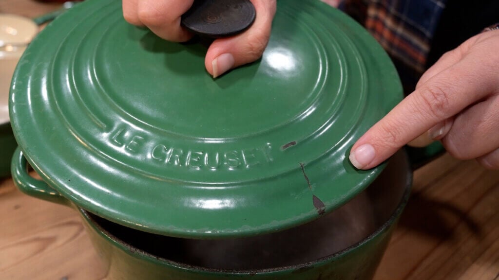 Cast Iron Dutch Oven - Won't Rust or Chip