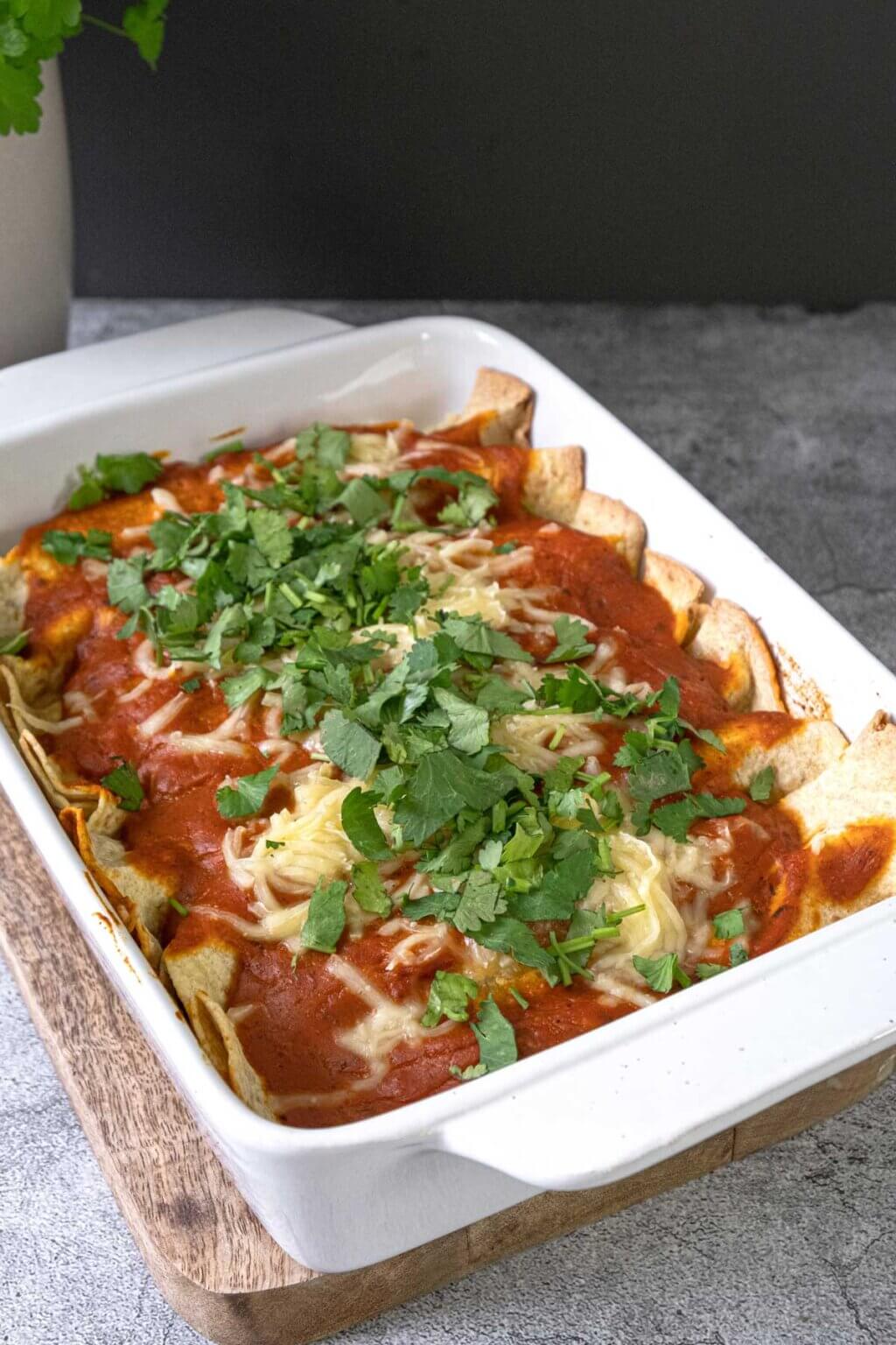 Hearty Black Bean Enchiladas Recipe Quick & Tasty! — Homesteading Family