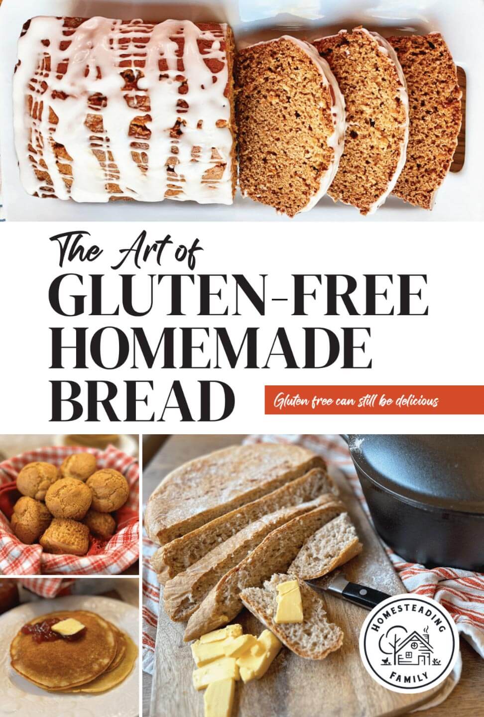 The Art of Gluten-Free Homemade Bread book cover.