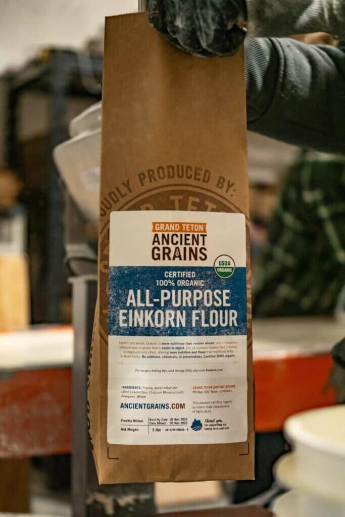 A bag of Ancient Grains.