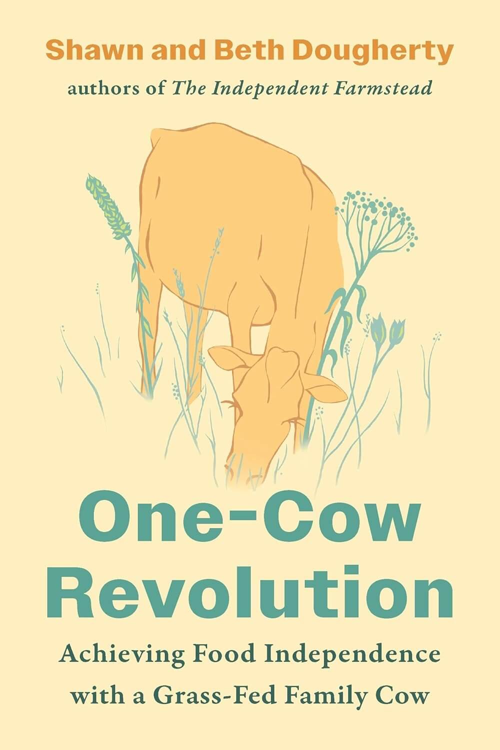 The book cover for One Cow Revolution.